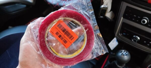 ‌چسب دوطرفه بی رنگ ژله ای مدل REG10 عرض 2 سانتی متر - Image 4
