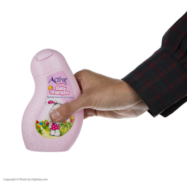 شامپو بچه اکتیو مدل Pink حجم 250 میلی لیتر - Image 4